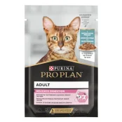 Вологий корм Purina Pro Plan Delicate Nutrisavour для котів з чутливим травленням, з рибою, 85 г