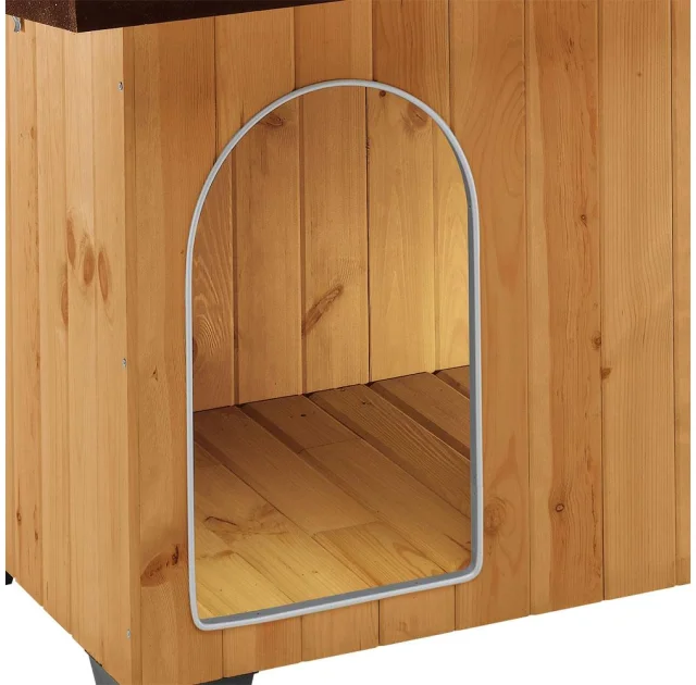 Дерев'яна будка Ferplast Baita 50 для собак, 58x48x45,5 см