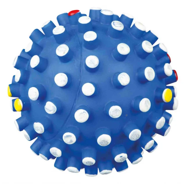 Вініловий м'яч Trixie для собак, з шипами, 12 см