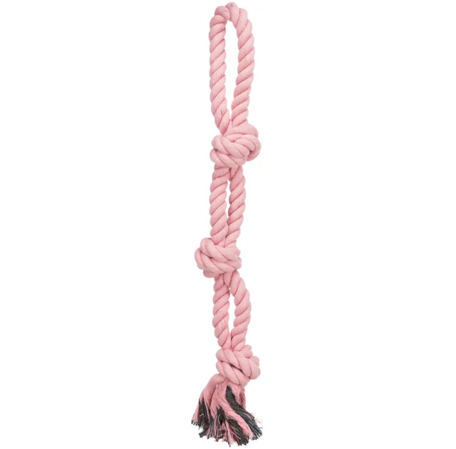 Игрушка веревка узловая Trixie Denta Fun для собак, хлопок, 60 см
