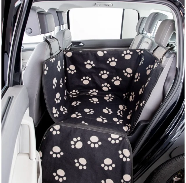 Покрывало Trixie для собак, на заднее сиденье автомобиля, чёрно-бежевый, 65×145 см