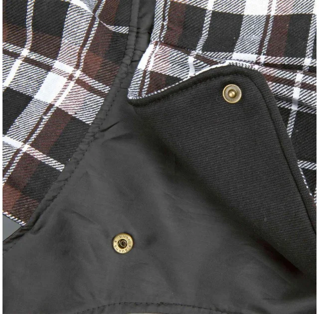 Куртка Trixie - Paris зі знімною фланелевою підкладкою, для собак, 55 см, чорний