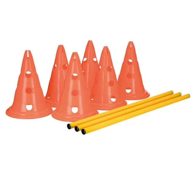 Набор препятствий Trixie Dog Activity для собак, пластик, оранжевый и жёлтый, 78 см, 23×30 см