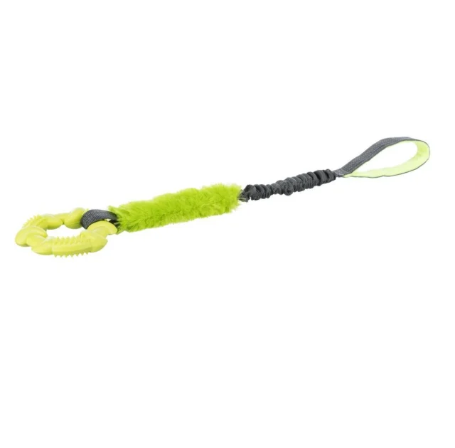 Іграшка Trixie - Bungee Tugger з кільцем, для собак, 10 см, 56 см