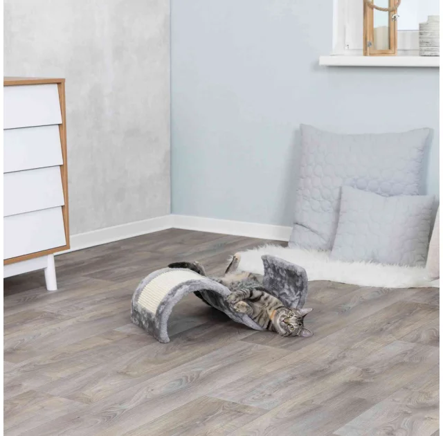 Драпак Trixie Wavy для кошек, серый, 29×18×50 см