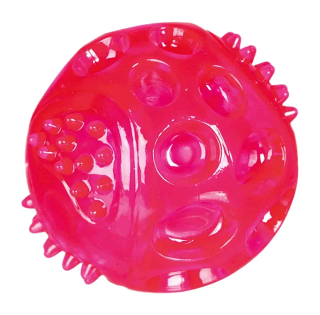 Мяч Trixie для собак, мигающий, резина, 6 см