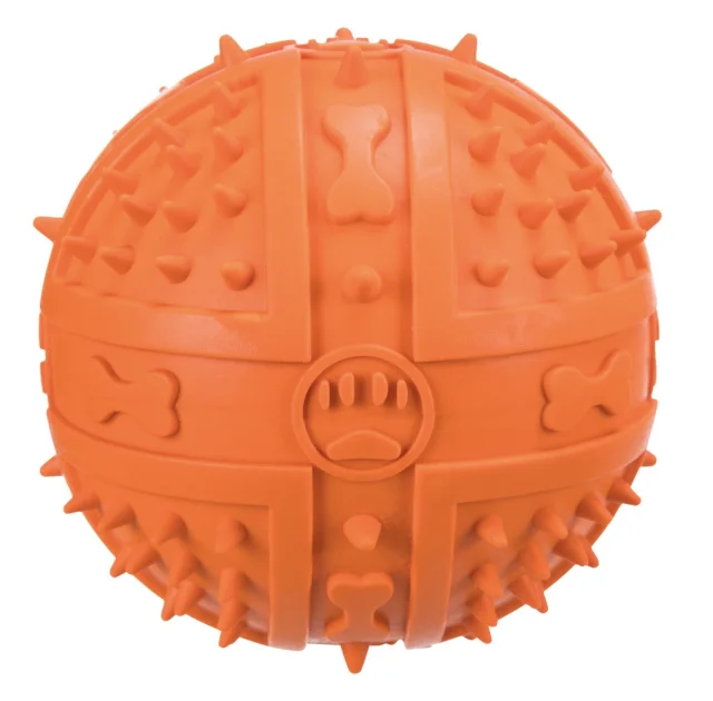 М'яч Trixie для собак, з пищалкою і шипами, гума, 9 см