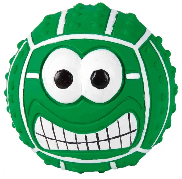 Шипованный мяч-рожица Trixie для собак, 7 см, латекс