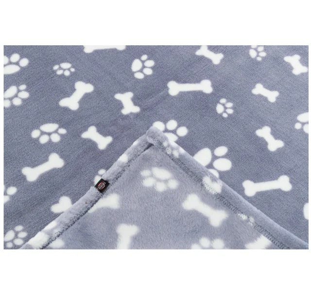 Подстилка Trixie Kenny для собак, плюш, синий, 75×50 см
