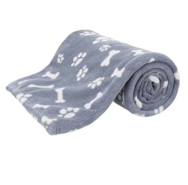 Підстилка Trixie Kenny для собак, плюш, синій, 100×75 см