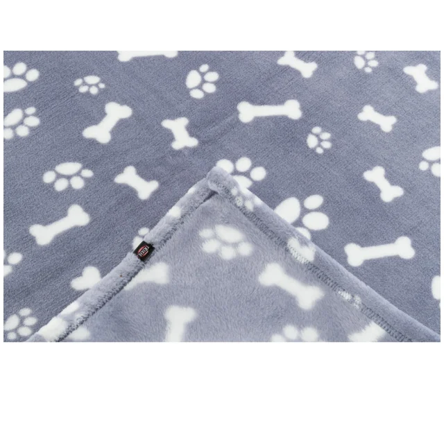 Подстилка Trixie Kenny для собак, плюш, синий, 150×100 см