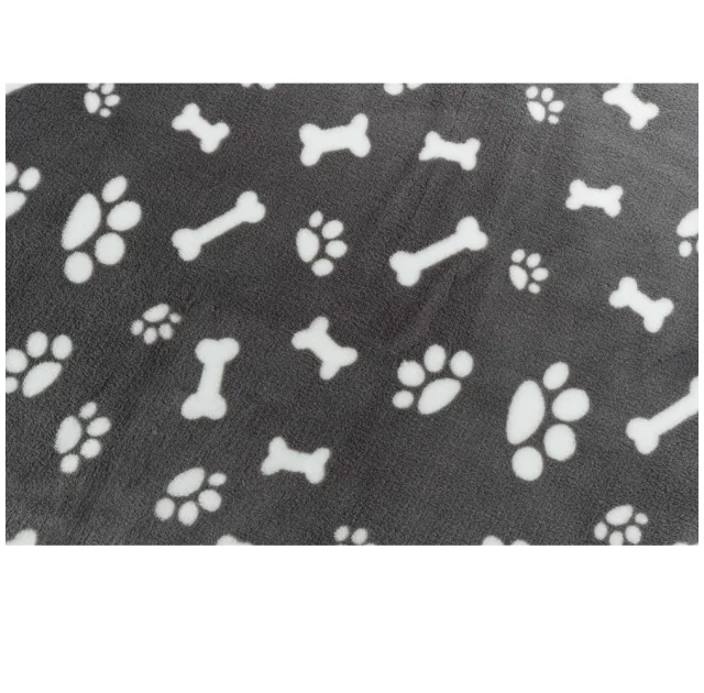 Подстилка Trixie Kenny для собак, плюш, серый, 150×100 см