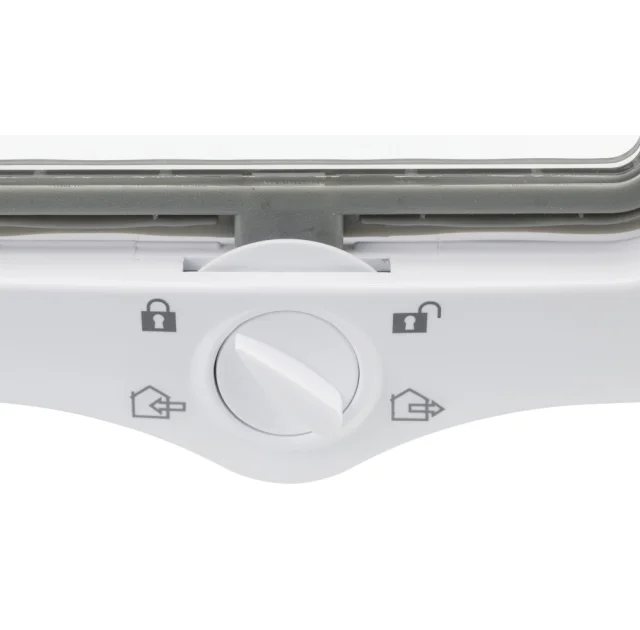 Дверцята Trixie 4-Way Flap Door with Tunnel для котів, з додатковими елементами, білі, 20×22 см