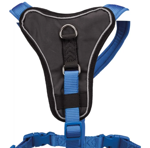 Шлея Trixie Premium Y-Harness для собак, 42-50 см, 15 мм, розмір S, синій