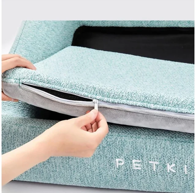 Ліжко Petkit Four Season Pet Bed M, для собак, блакитний, 67×51×12.5 см