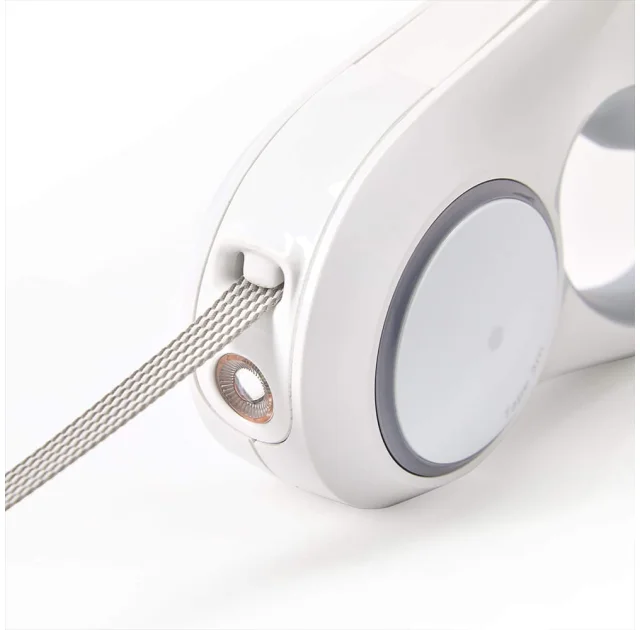 Поводок-рулетка Petkit Travel Go Shine Pet Leash для собак, с подсветкой, серый, до 50 кг, 3 м
