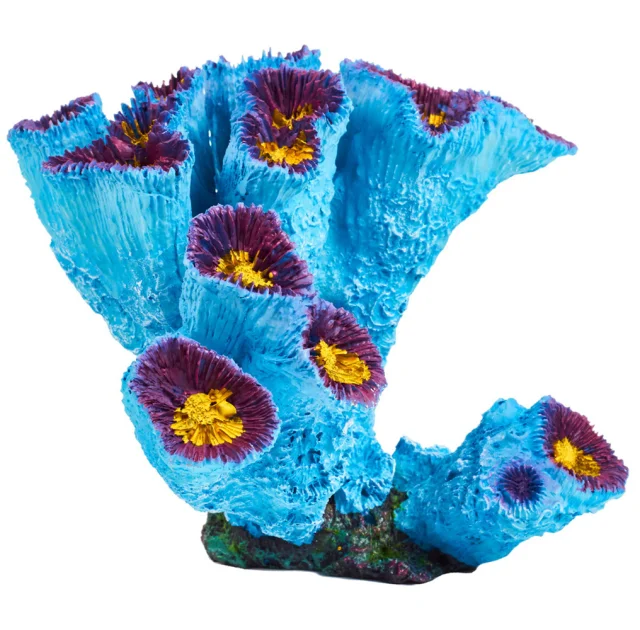 Штучний корал Blue Treasure HZY 250, 17×13×15 см