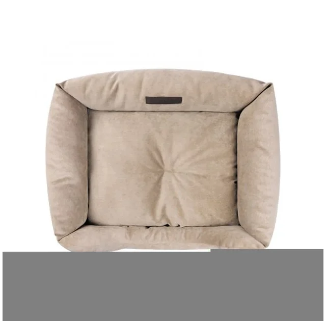 Лежак природа Denver №2 бежевый, для собак, 78×60×20 см