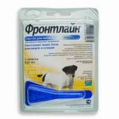 Краплі Boehringer Ingelheim Фронтлайн Спот он від бліх і кліщів для собак, S, 2-10 кг, монопіпетка