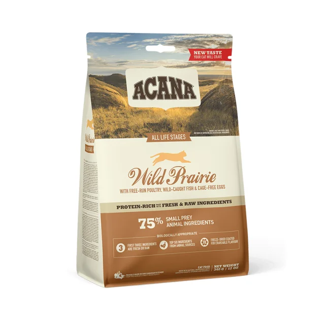 Сухий корм Acana Wild Prairie Cat зі смаком птиці для котів всіх порід, 340 г