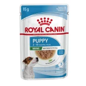 Влажный корм Royal Canin Mini Puppy для щенков мелких пород от 2 до 10 месяцев, 85 г