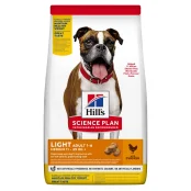Сухой корм Hill's Science Plan Adult Light Medium для собак, с курицей, 14 кг