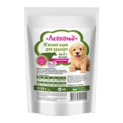 Консервы Леопольд готовый обед для щенков с говядиной, 85 г