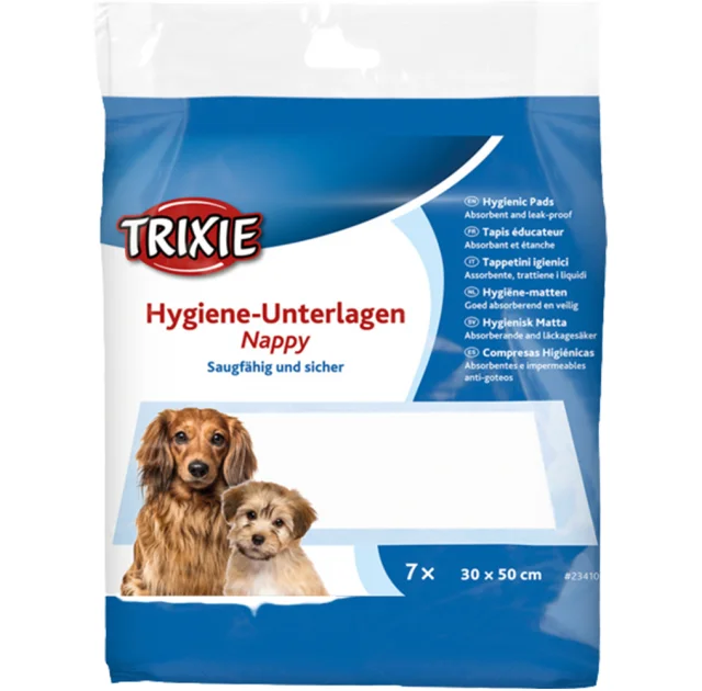 Пеленки впитывающие Trixie для щенков, 30×50 см, упаковка 7 шт