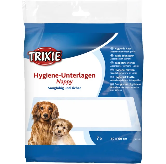 Вбираючі пелюшки Trixie для цуценят, 40×60 см, 7 шт