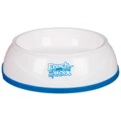 Миска Trixie охолоджуюча Cool Fresh для собак, біло-синя, 1 л / 20 см