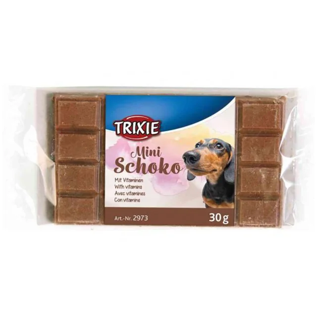 Ласощі Trixie для маленьких собак, міні шоколад, 30 г