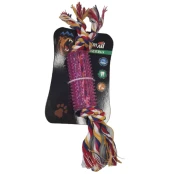 Іграшка AnimAll GrizZzly дентал, Тунель з канатом, для собак, 23.3×4 см