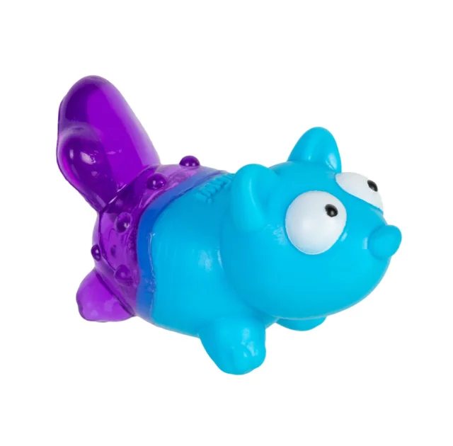 Игрушка GiGwi Suppa Puppa, для щенка, для зубов, лиса с пищалкой, резина, 9 см