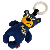 Игрушка GiGwi Basic, для собак, медведь с пищалкой, текстиль, 26 см