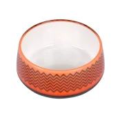 Миска AnimAll Super з візерунком, 300 мл, помаранчева