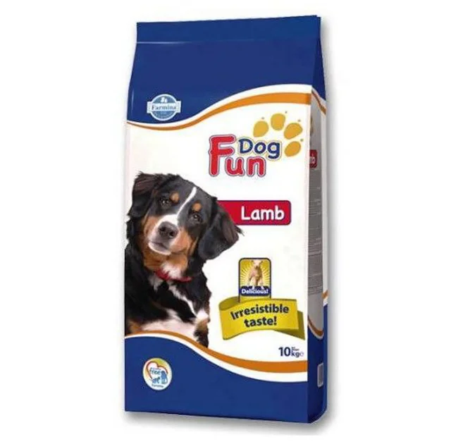 Полнорационный сухой корм Farmina Fun Dog, для взрослых собак, с ягнёнком, 10 кг