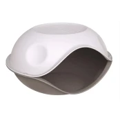 Домик-пещера Georplast Duck Plain для кошек и собак, 57×48×32 см, коричневый