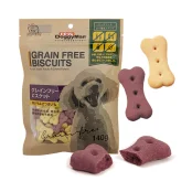 Лакомство DoggyMan biscuits Purple sweet potato&sweet potato, беззерновой бисквит, с бататом для собак, 140 г
