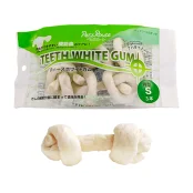 Жевательное лакомство Petz Route Teeth White Gum, кость для чистки зубов, для собак, S, 3×95 г