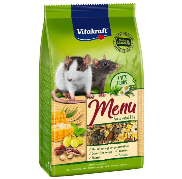 Корм Vitakraft Premium Menu Vital для крыс, 800 г