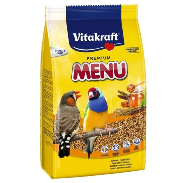 Корм Vitakraft Premium Menu для амадин, 1 кг