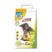 Кукурузный наполнитель Super Benek Corn для кошачьего туалета, с ароматом морской свежести, 7 л