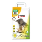 Кукурузный наполнитель Super Benek Corn для кошачьего туалета, с ароматом свежескошенной травы, 7 л