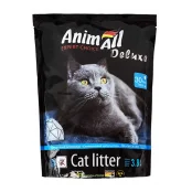 Силікагелевий наповнювач AnimAll Блакитна Долина, для котів, 3.8 л (1.6 кг)