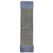 Драпак Cristel для котів плоский, джут та тканина, сірий, 15×62 см