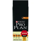 Сухой корм Purina Pro Plan Dog Medium Adult для собак средних пород, с курицей, 18 кг
