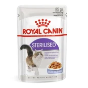 Влажный корм Royal Canin Sterilised Jelly для стерилизованных котов старше 12 месяцев, кусочки в желе, 85 г