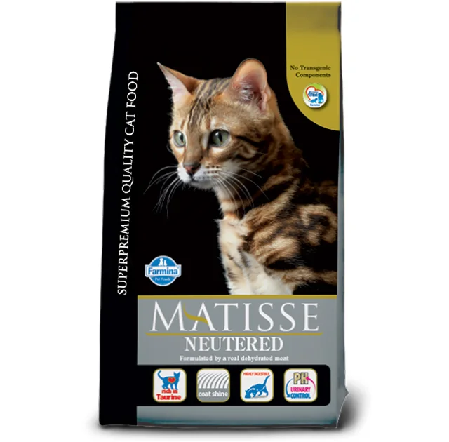 Сухой корм Farmina Matisse Neutered Chicken для стерилизованных кошек, с курицей, 1.5 кг