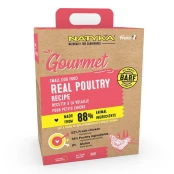 Полувлажный корм Natyka Gourmet Small Dog Poultry для взрослых собак мелких пород, рецепт из птицы, 3 кг
