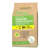 Сухий корм Natyka Concept Cats Adult Sterilized для стерилізованих котів, курка та лосось, 2 кг